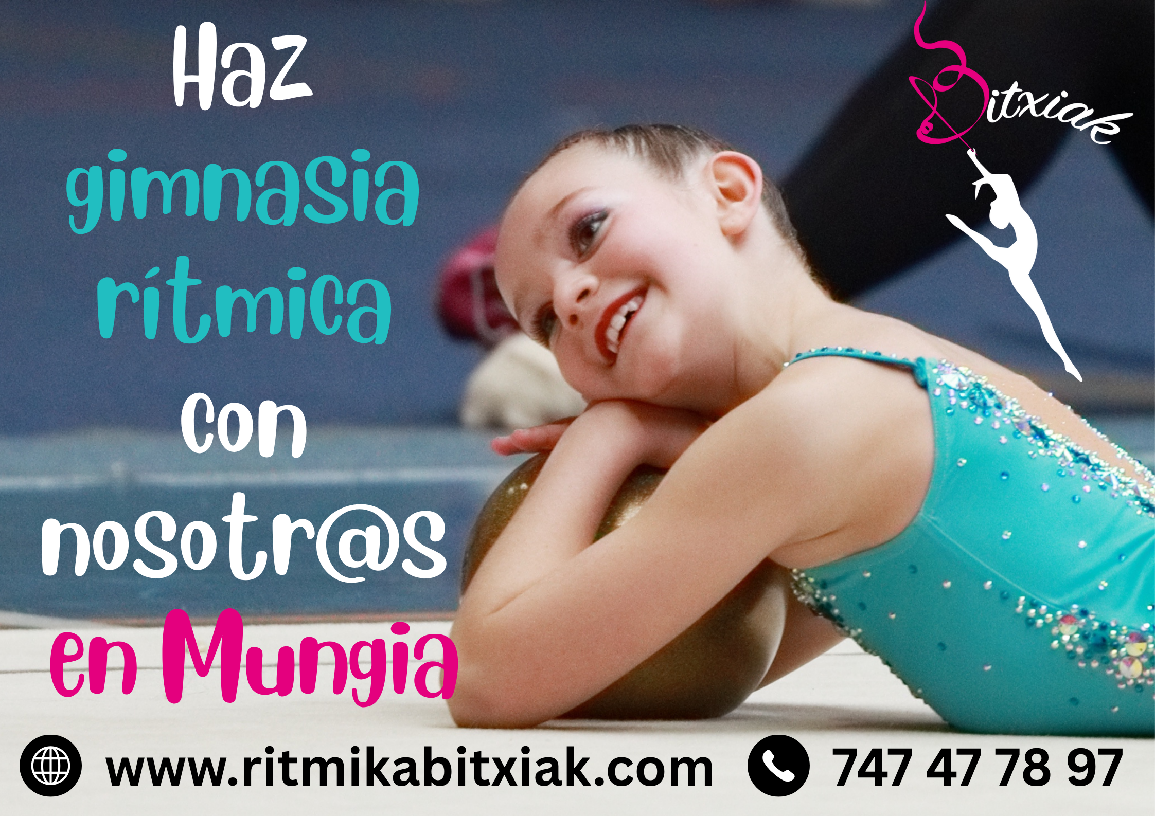Haz gimnasia rítmica con nosotr@s en Mungia